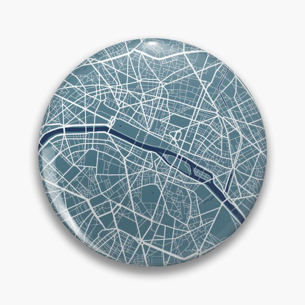 Item preview, Paris Map designed and sold by TerraFrame.