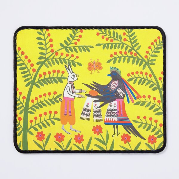 Item preview, Maria Primachenko - A Hare's Birthday Party designed and sold by flexmortis.