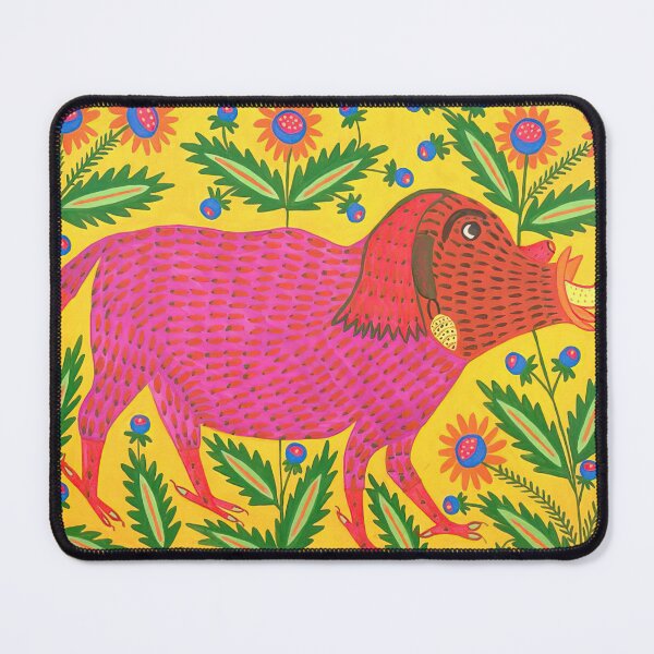 Item preview, Maria Primachenko - Another Beast Has Run Into Flowers designed and sold by flexmortis.