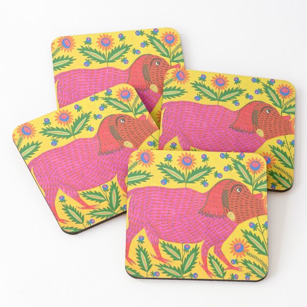 Item preview, Maria Primachenko - Another Beast Has Run Into Flowers designed and sold by flexmortis.