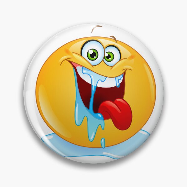 Item preview, Funny Drooling Emoticon designed and sold by Divine Ease.