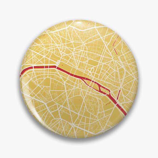 Item preview, Paris Map designed and sold by TerraFrame.