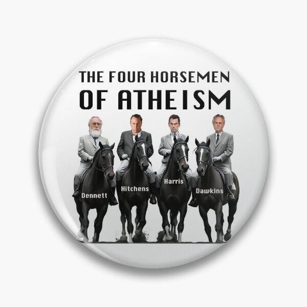 Item preview, The Four Horsemen of Atheism black lettering (white also available) designed and sold by DJVYEATES.