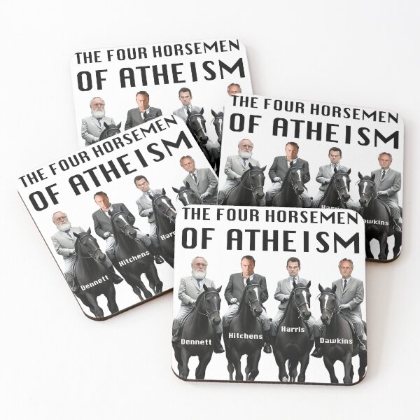 Item preview, The Four Horsemen of Atheism black lettering (white also available) designed and sold by DJVYEATES.
