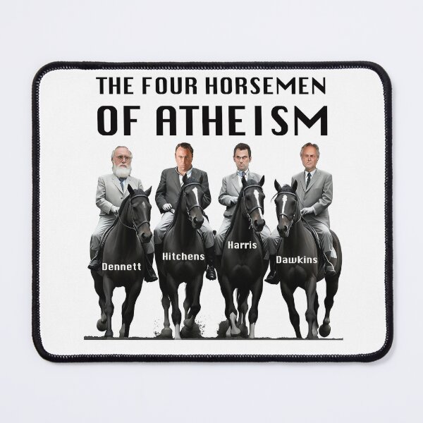 Item preview, The Four Horsemen of Atheism black lettering (white also available) designed and sold by DJVYEATES.