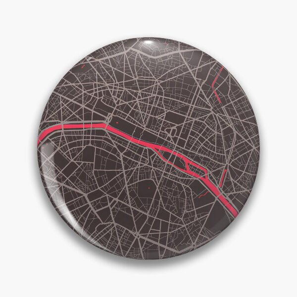 Item preview, Paris Map designed and sold by TerraFrame.