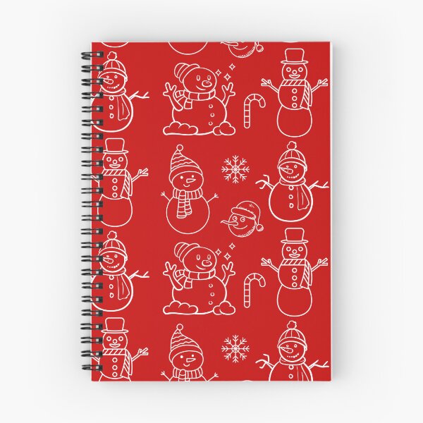 Item preview, Snowman Snowflakes pattern Doodle designed and sold by Artbymonika.
