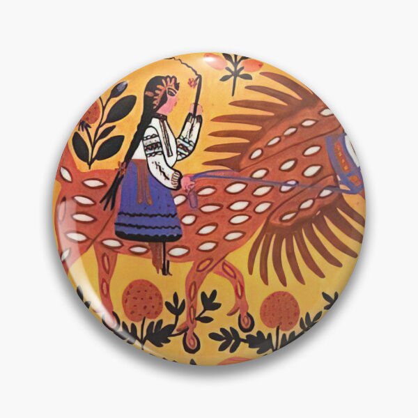 Item preview, Maria Primachenko - Autumn is riding on a horseback designed and sold by flexmortis.
