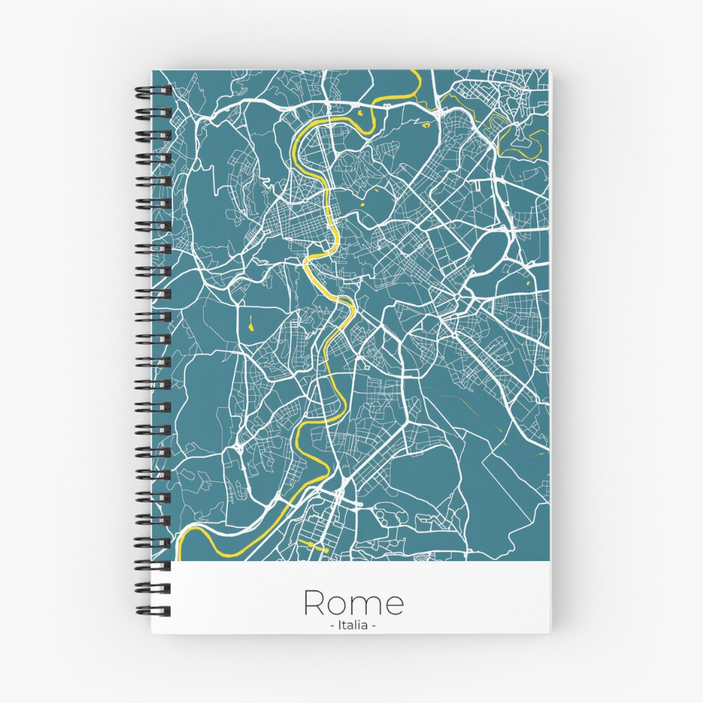 Vista previa del artículo con la obra «Cuaderno de espiral», diseñado y vendido por TerraFrame.