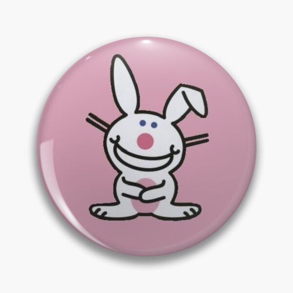 Item preview, Happy bunny  designed and sold by bellaboo777.