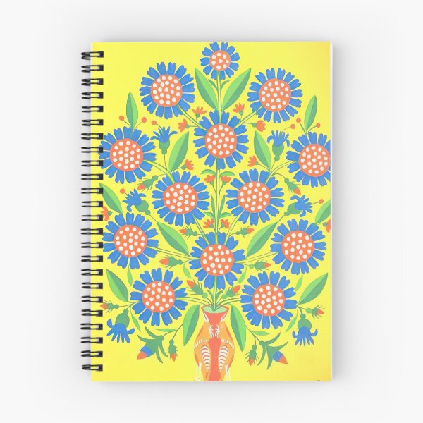 Item preview, Maria Primachenko - Blue-Eyed Flowers designed and sold by flexmortis.