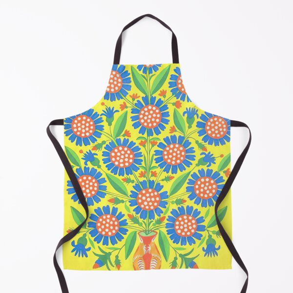 Item preview, Maria Primachenko - Blue-Eyed Flowers designed and sold by flexmortis.