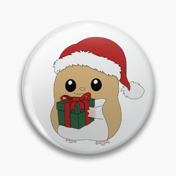 Item preview, Cute golden gerbil Christmas present  designed and sold by Becky-Marie.