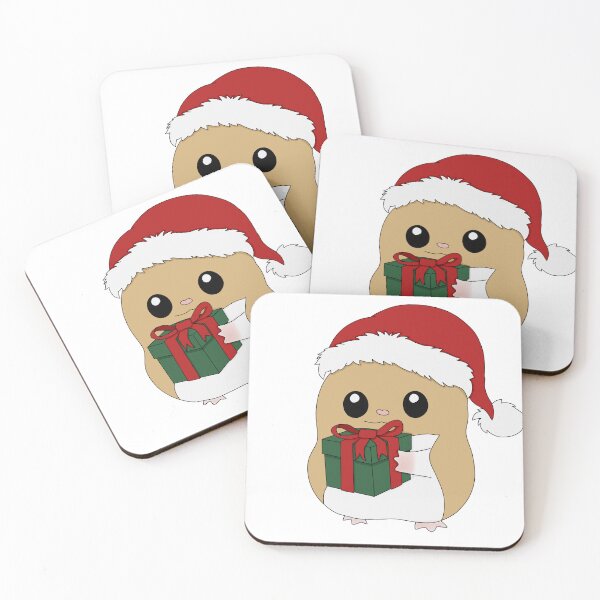 Item preview, Cute golden gerbil Christmas present  designed and sold by Becky-Marie.