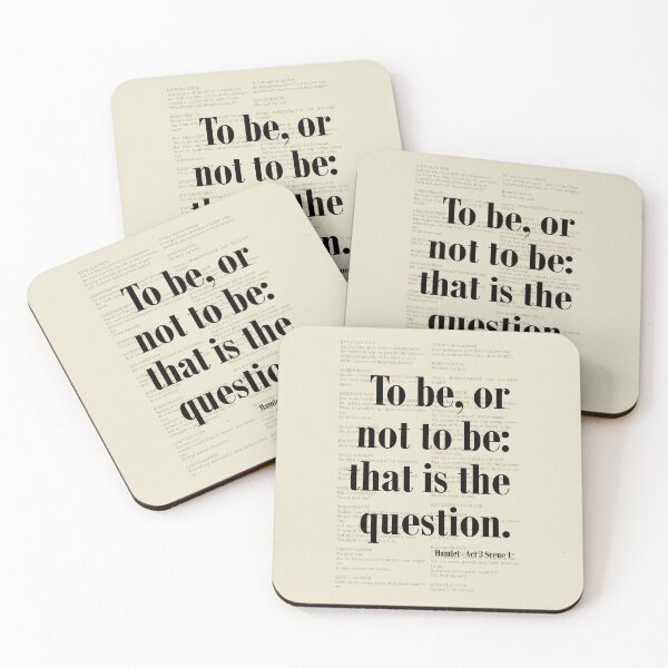 Item preview, Hamlet To Be Or Not To Be William Shakespeare Art designed and sold by kakarikihill.