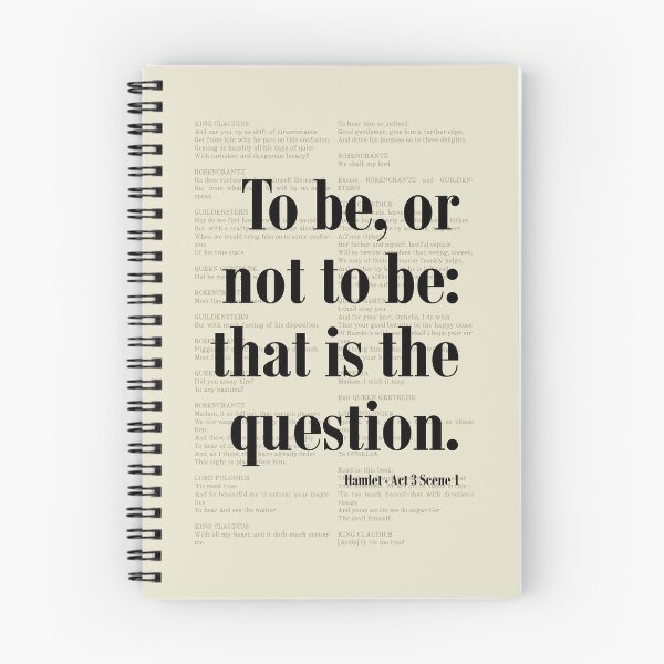 Item preview, Hamlet To Be Or Not To Be William Shakespeare Art designed and sold by kakarikihill.
