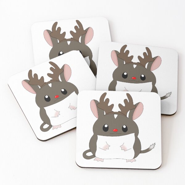 Item preview, Cute brown gerbil raindeer designed and sold by Becky-Marie.