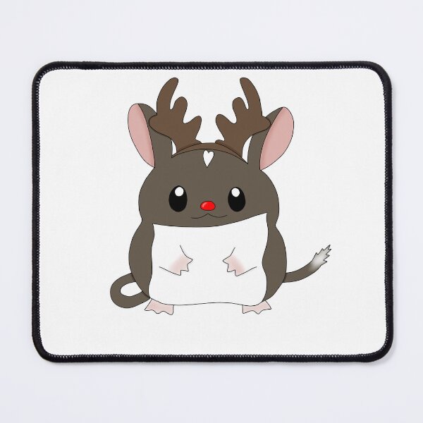 Item preview, Cute brown gerbil raindeer designed and sold by Becky-Marie.