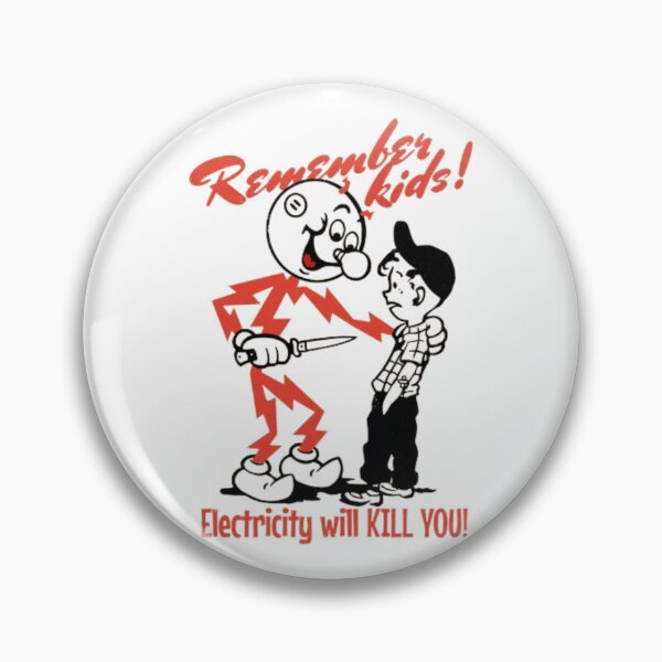 Item preview, Copy of Electricity kills designs electricity shock warning designed and sold by Dominika Farkašová.