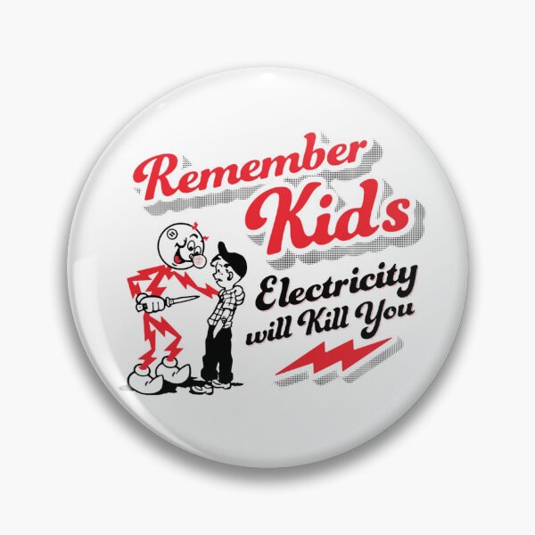 Item preview, Copy of Electricity kills designs electrical safety artwork designed and sold by Dominika Farkašová.