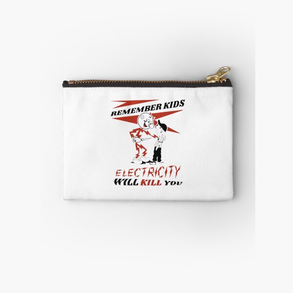 Item preview, Copy of Electricity kills designs electricity safety quote designed and sold by Dominika Farkašová.