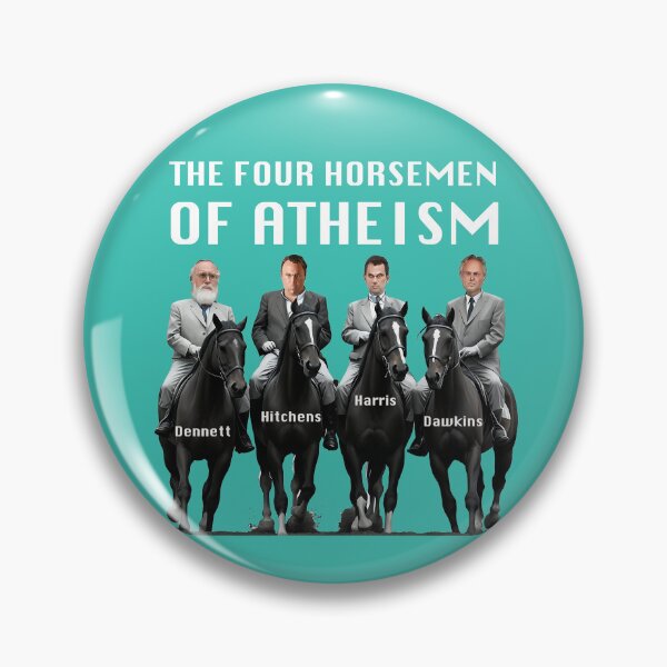 Item preview, The Four Horsemen of Atheism white lettering (black also available) designed and sold by DJVYEATES.