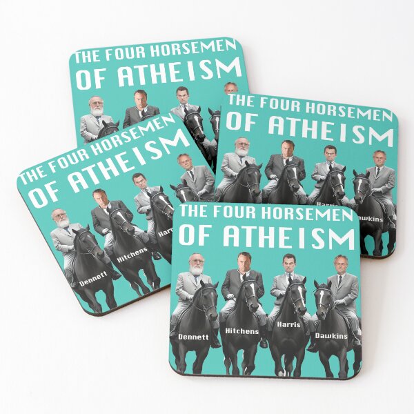 Item preview, The Four Horsemen of Atheism white lettering (black also available) designed and sold by DJVYEATES.