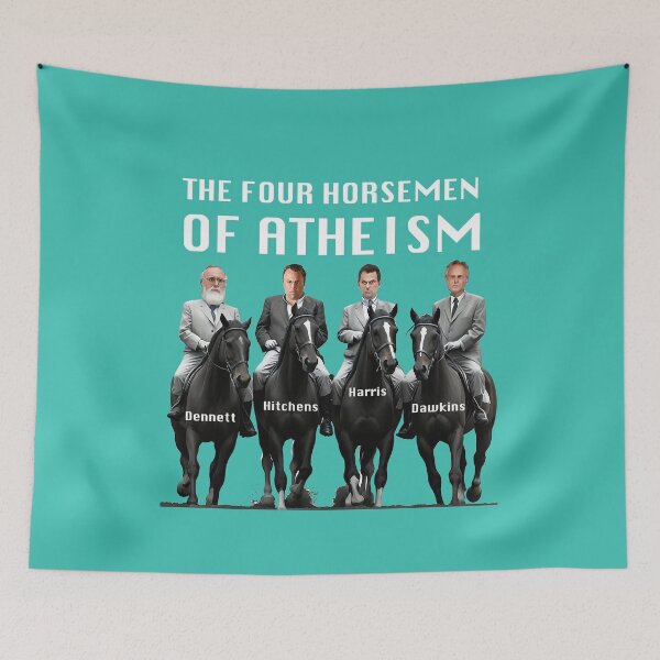 Item preview, The Four Horsemen of Atheism white lettering (black also available) designed and sold by DJVYEATES.