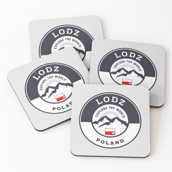 Item preview, Lodz Poland Black and White Crest designed and sold by World Designs.