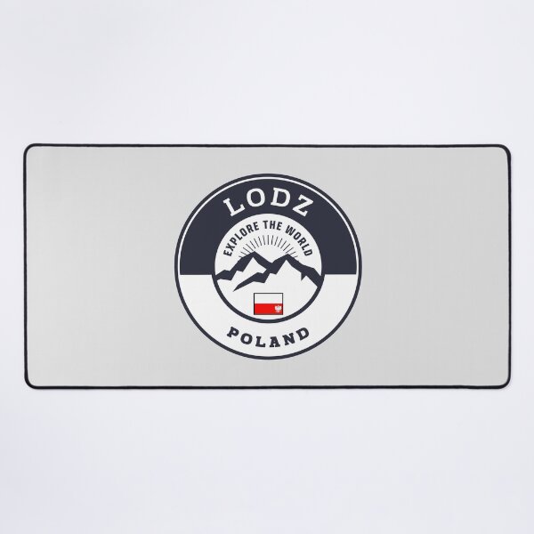 Item preview, Lodz Poland Black and White Crest designed and sold by World Designs.