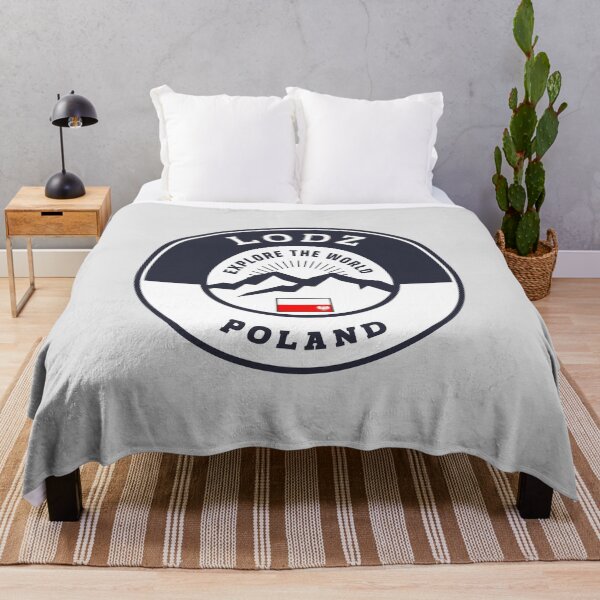 Item preview, Lodz Poland Black and White Crest designed and sold by World Designs.