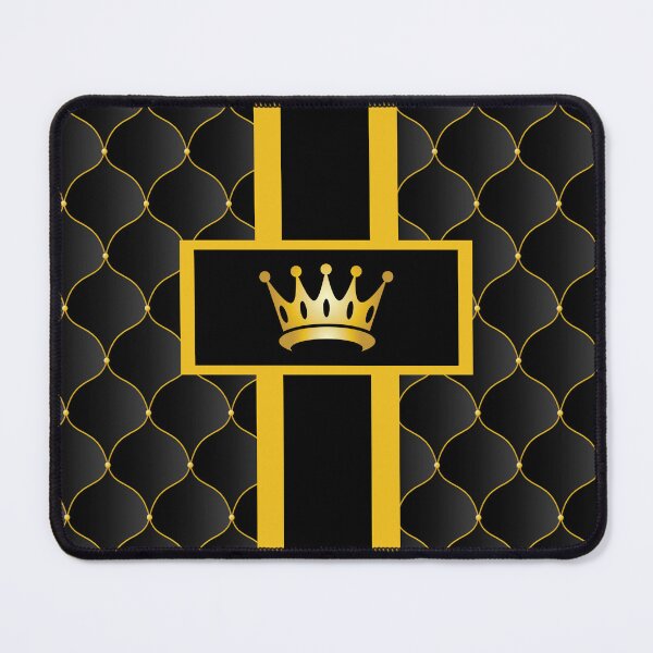 Item preview, Luxury Black and Gold Upholstery Look Pattern designed and sold by GODS4US.