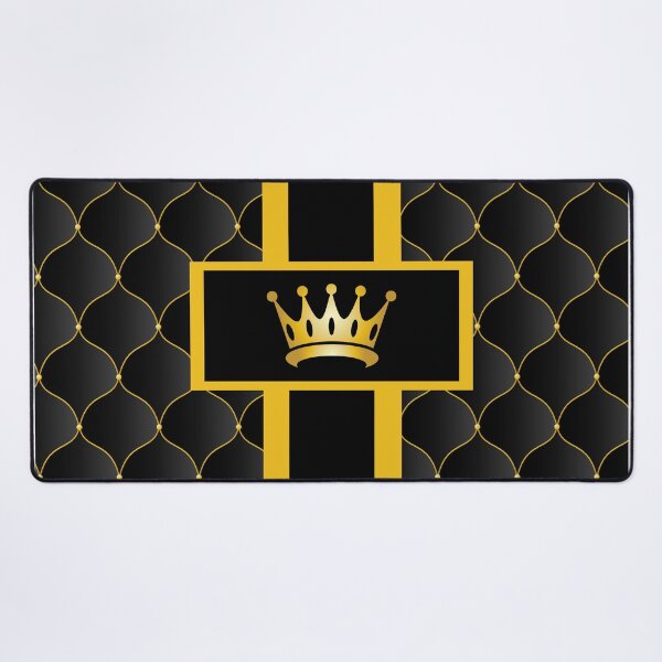 Item preview, Luxury Black and Gold Upholstery Look Pattern designed and sold by GODS4US.