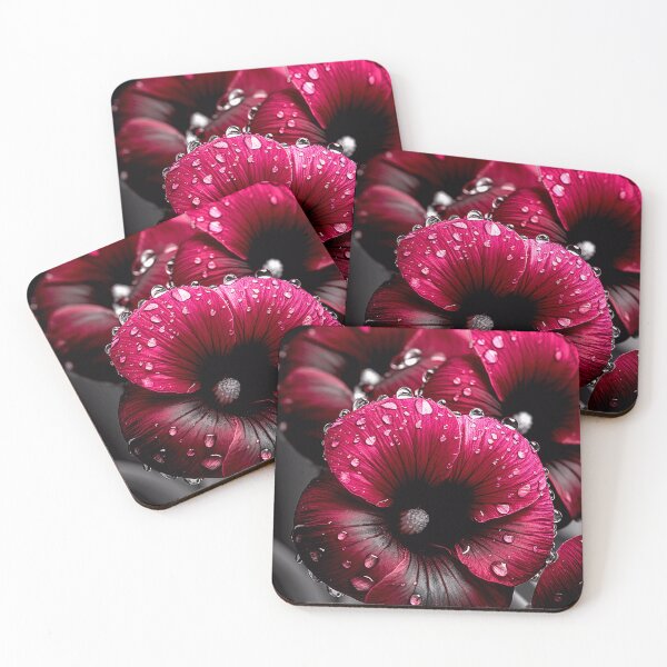 Item preview, Vivid Petunias with Dewdrops designed and sold by Exodoi.
