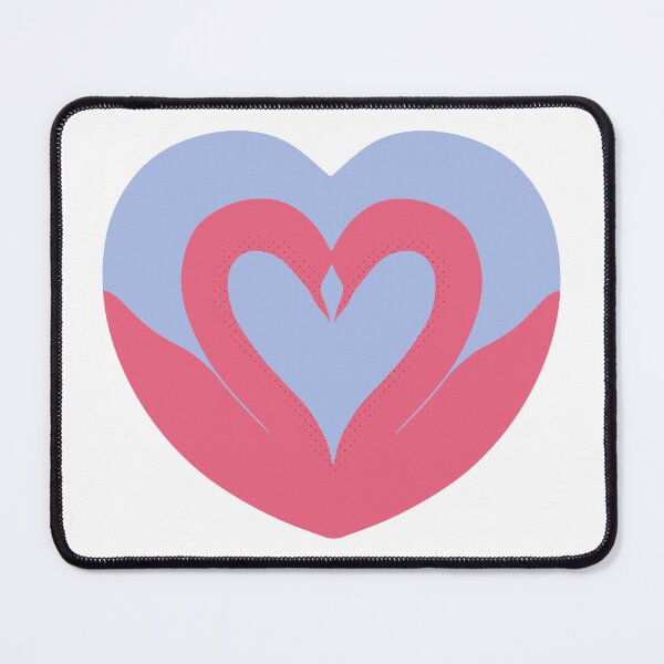 Item preview, Birds kissing in a heart in this Fun Optical Illusion designed and sold by shopdiego.