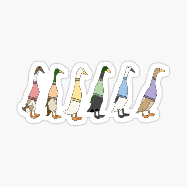 Item preview, Runner Ducks in Sweaters designed and sold by Sweet-Stitches.