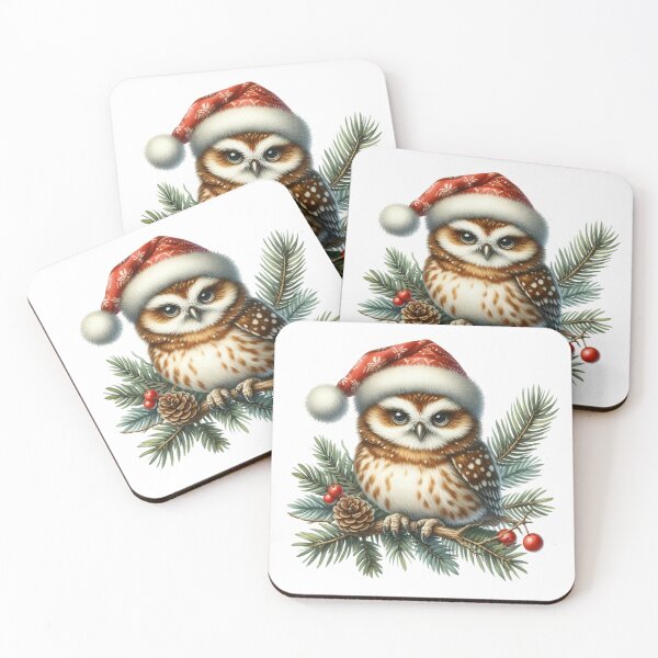 Item preview, Festive Owl designed and sold by JonysCreativeDesigns.