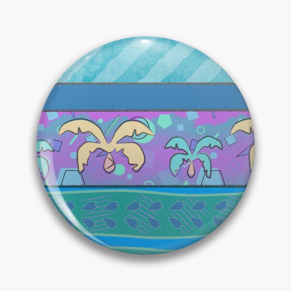 Item preview, 80s 90s Ken Done inspired tropical pattern designed and sold by aimskiis.