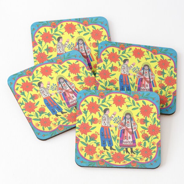 Item preview, Maria Primachenko - Flax Blooms and a Cossack Goes to a Girl designed and sold by flexmortis.