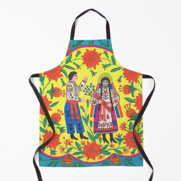 Item preview, Maria Primachenko - Flax Blooms and a Cossack Goes to a Girl designed and sold by flexmortis.