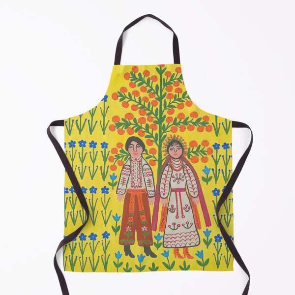 Item preview, Maria Primachenko - Flax Blooms, a Bride Goes to Her Groom designed and sold by flexmortis.