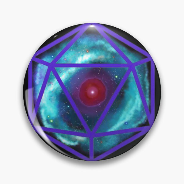 Artikelvorschau, D20-Logo: Nebel, Auge des sehenden Gottes entworfen und verkauft von AWinterBlaze.