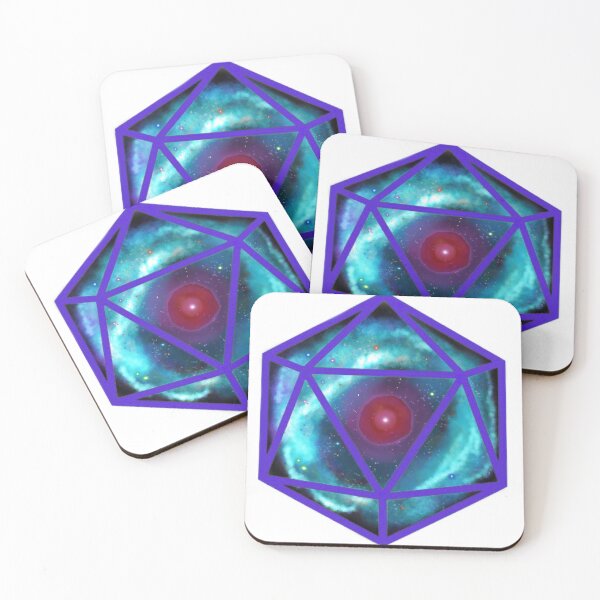Item preview, D20 Logo: Nebula, Eye of the Seeing God designed and sold by AWinterBlaze.