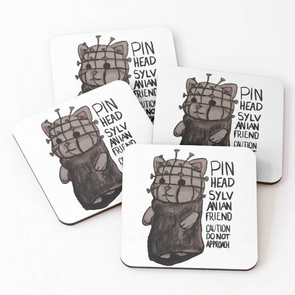 Item preview, Pinhead Sylvanian Families Fanart Caution: Do Not Approach  designed and sold by feardeargcrafts.