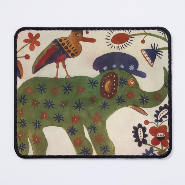Item preview, Maria Primachenko - Green Elephant designed and sold by flexmortis.