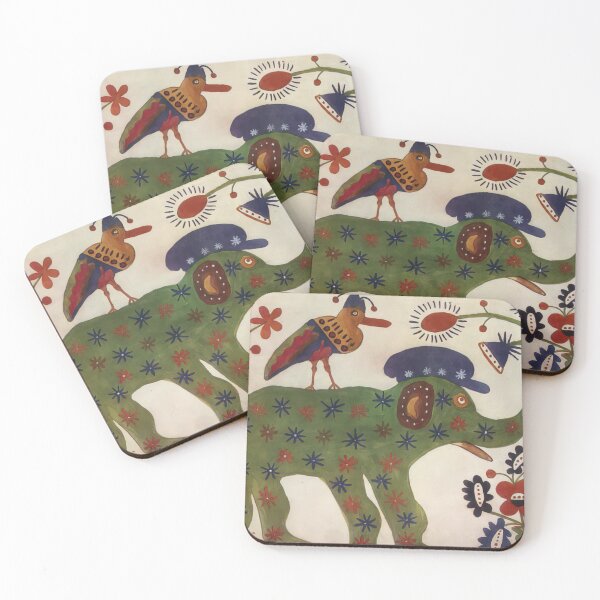 Item preview, Maria Primachenko - Green Elephant designed and sold by flexmortis.