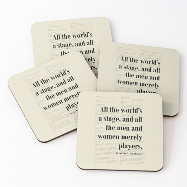 Item preview, As You Like It William Shakespeare Art designed and sold by kakarikihill.