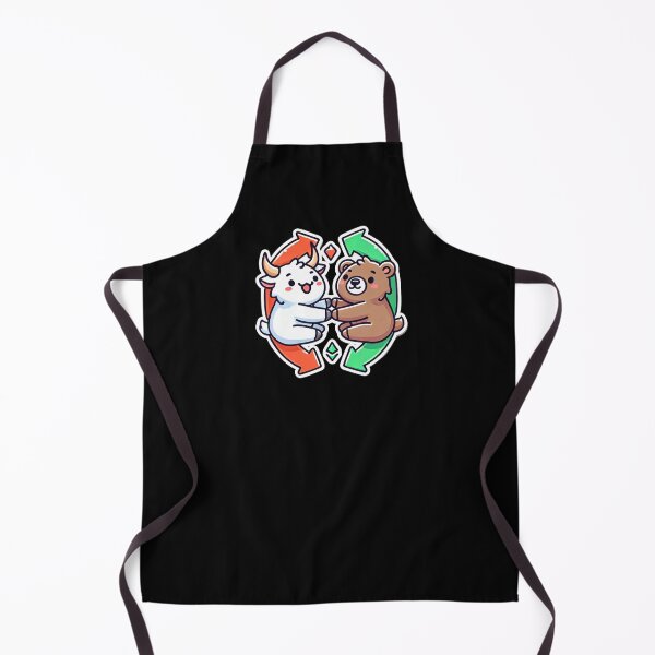 Item preview, Bull & Bear Crypto Cuties designed and sold by pixelpulsenyc.