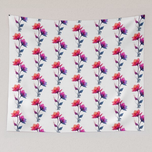 Artikelvorschau, Digitale Blumenschönheit entworfen und verkauft von Noor Gallery.