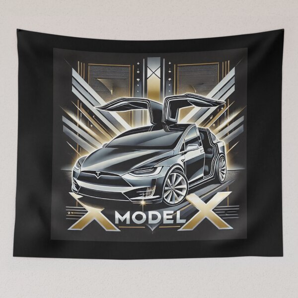 Item preview, model x designed and sold by TEEJAMBOREE.